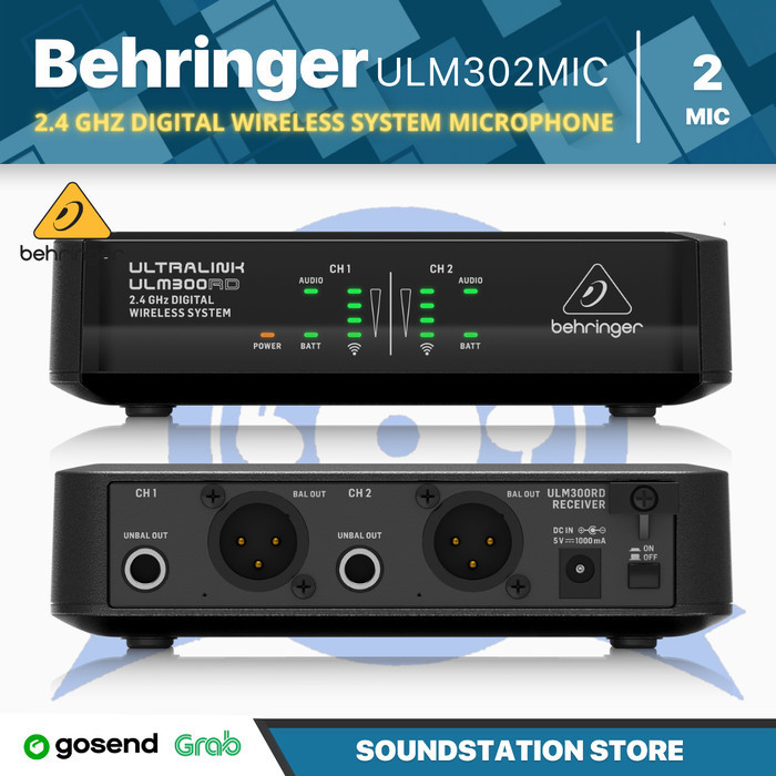 Behringer Ultralink Ulm302Mic Digital Wireless Microphone Ulm302 Mic