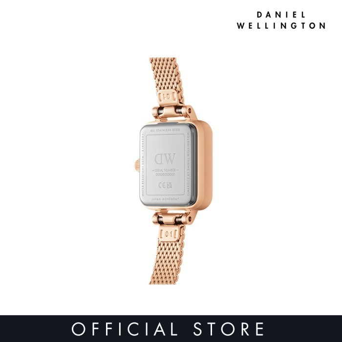 Daniel Wellington Quadro Mini Melrose Rose Gold Onyx Dw00100647