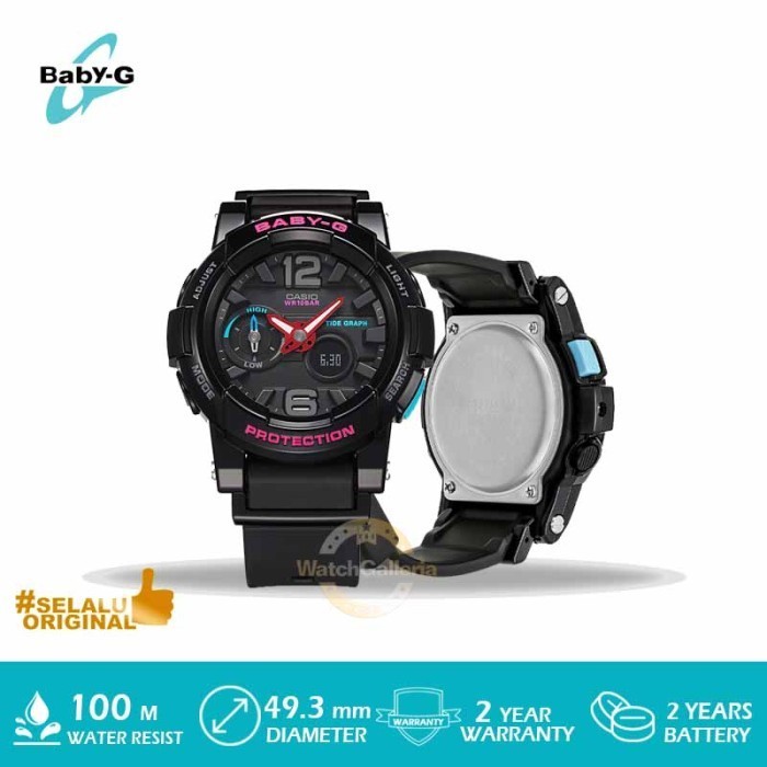 Casio Baby-G Bga-180-1Bdr / Bga 180 Bdr / Bga180 Original