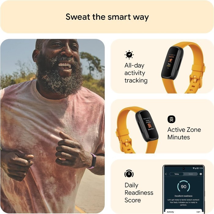 Fitbit Inspire 3 Smartwatch Health &-Fitness-Tracker Spo2 Always On