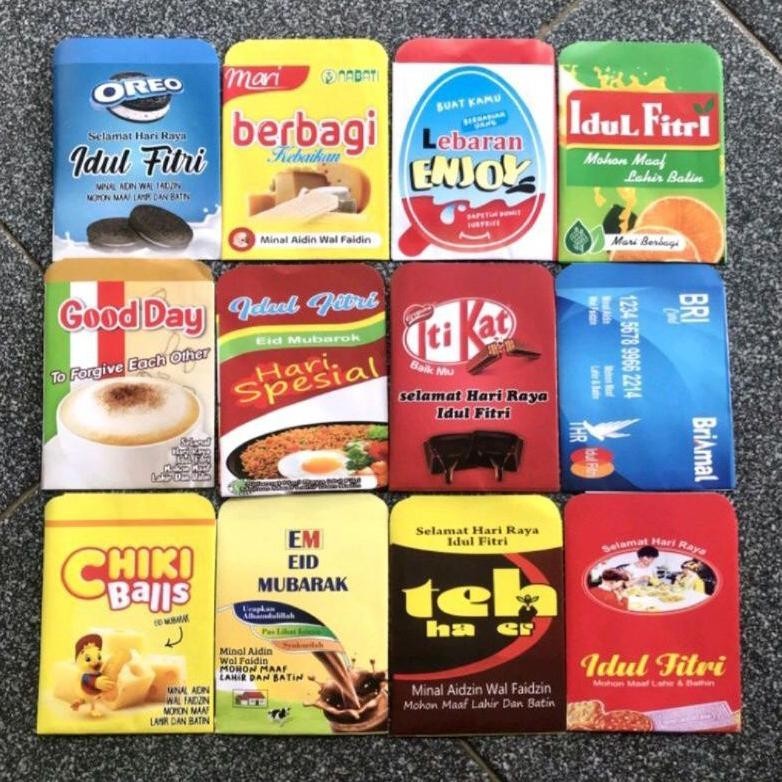 

Hot Sale 100 Pcs Amplop Lebaran Snack Sudah Di Lem Angpau Murah Terlaris