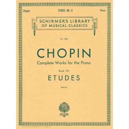 

Chopin: Etudes (Complete Works For The Piano, Book Viii)