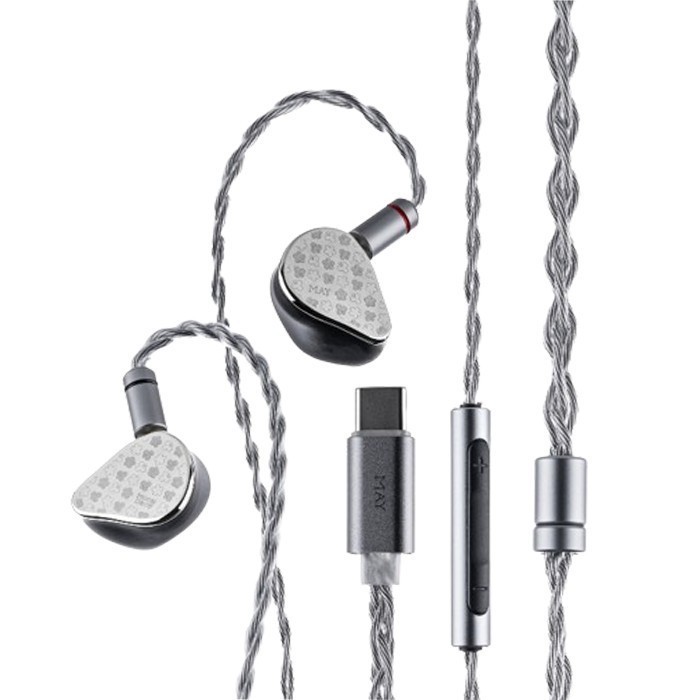Moondrop May Dynamic Driver + Planar Driver In-Ear Headphone Usb-C