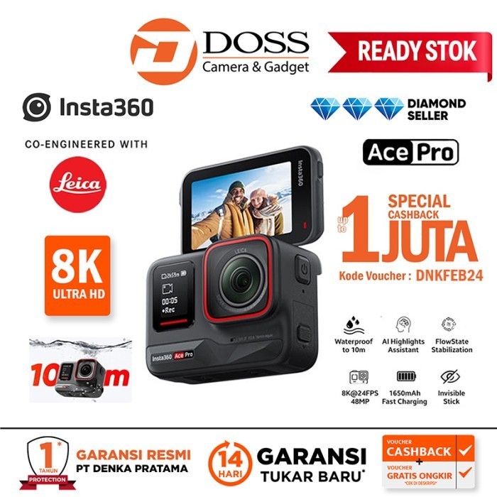 Insta360 Ace Pro Action Camera Insta 360 Acepro Action Cam