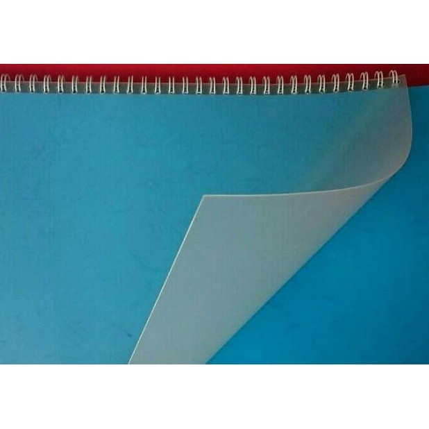 

NEW Plastik mika jilid A4 atau F4 tebal 0.5 pp doff isi 10 lembar TERLARIS
