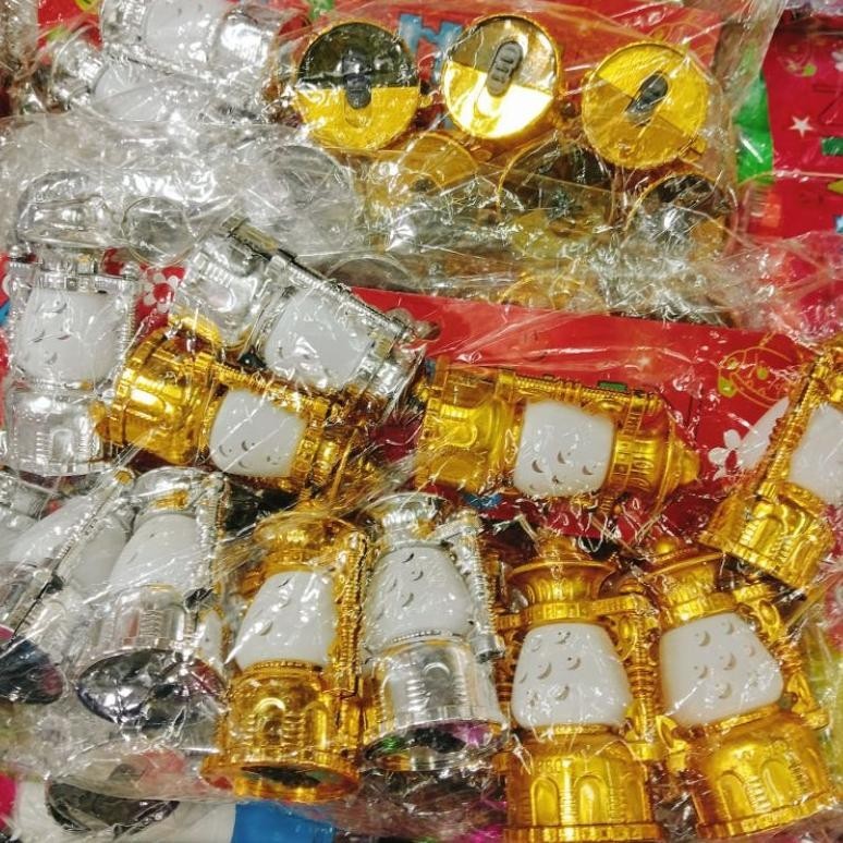 CR - Gantungan kunci lentera led isi 12 pcs TERLARIS