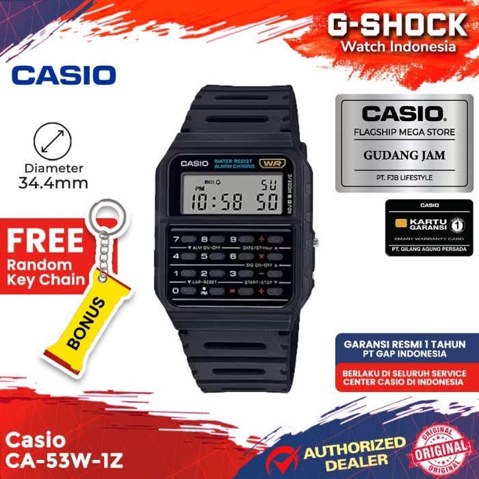 Casio General Ca-53W-1Z Ca-53W Ca-53 Ca53W Ca 53W Termurah Terlaris Promo