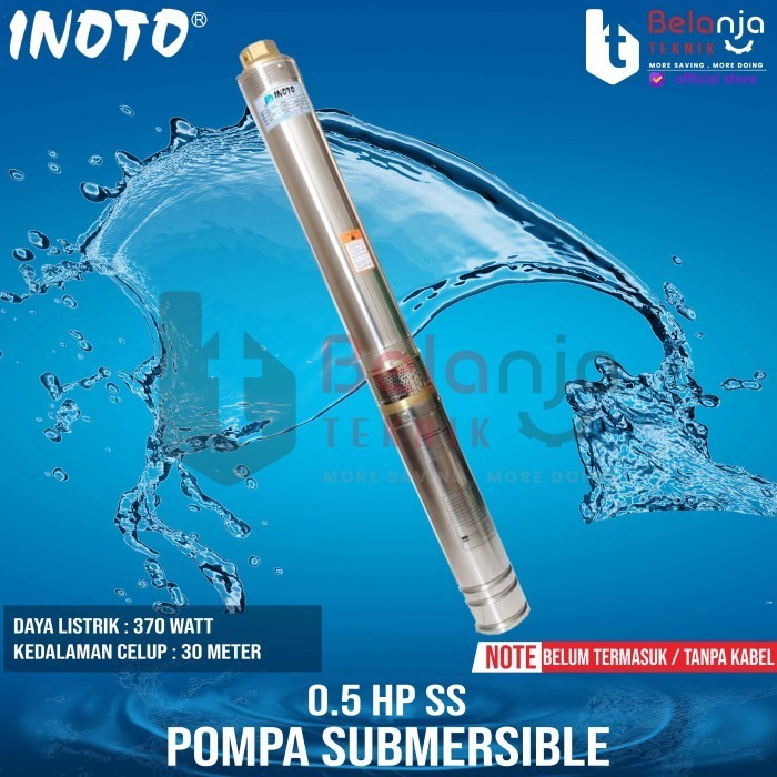 Inoto Pompa Air Satelit - Submersible 0.5 Hp Ss