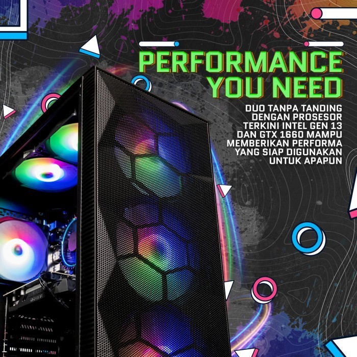 Imba Cheapshot Pc I9-12900F Gtx 1650 16Gb Rakitan Gaming Pc