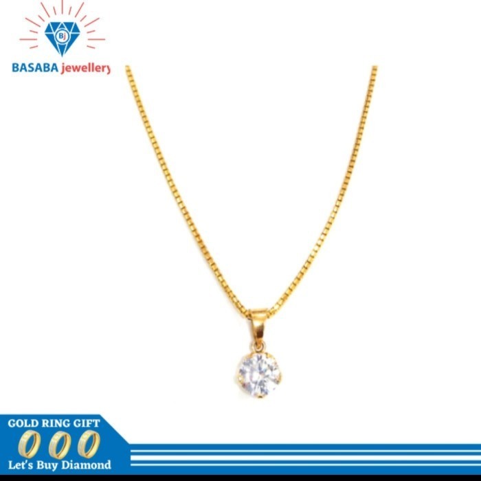 Kalung Rantai Emas Asli / Kalung Wanita (375) Termurah Terlaris Promo