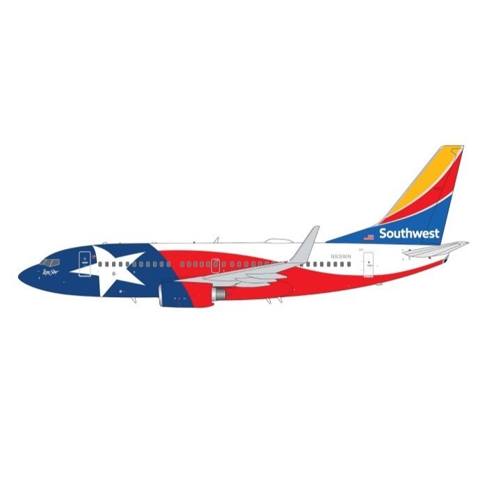 Gemini Jets Southwest Airlines B737-700 N931Wn Lone Star One 1/200