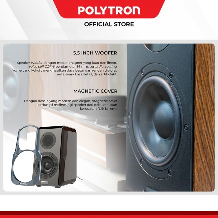 Polytron Hifi Speaker Audivo Phs 6A