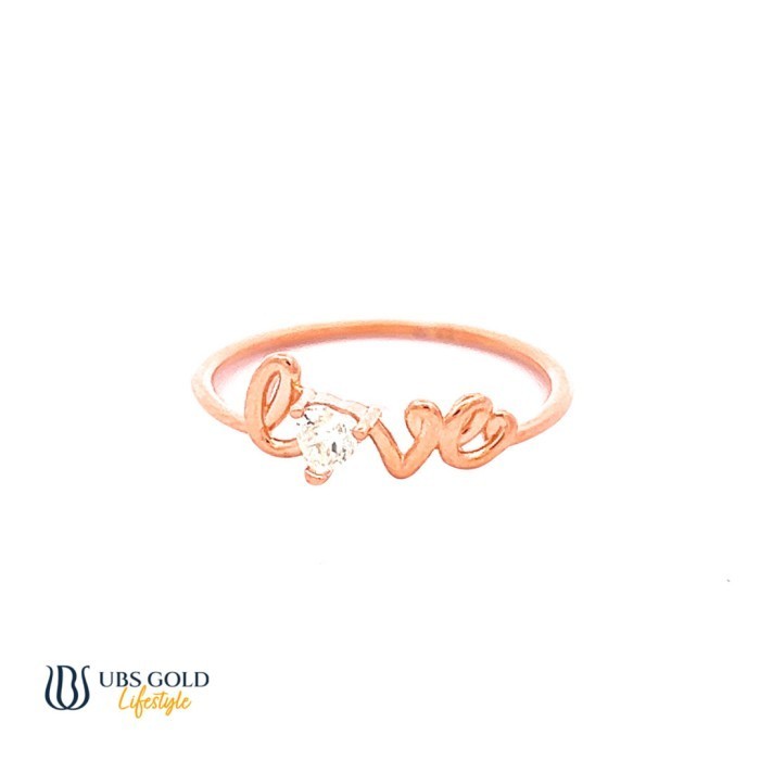 Ubs Cincin Emas Rachel Rose - Cc16574T - 17K