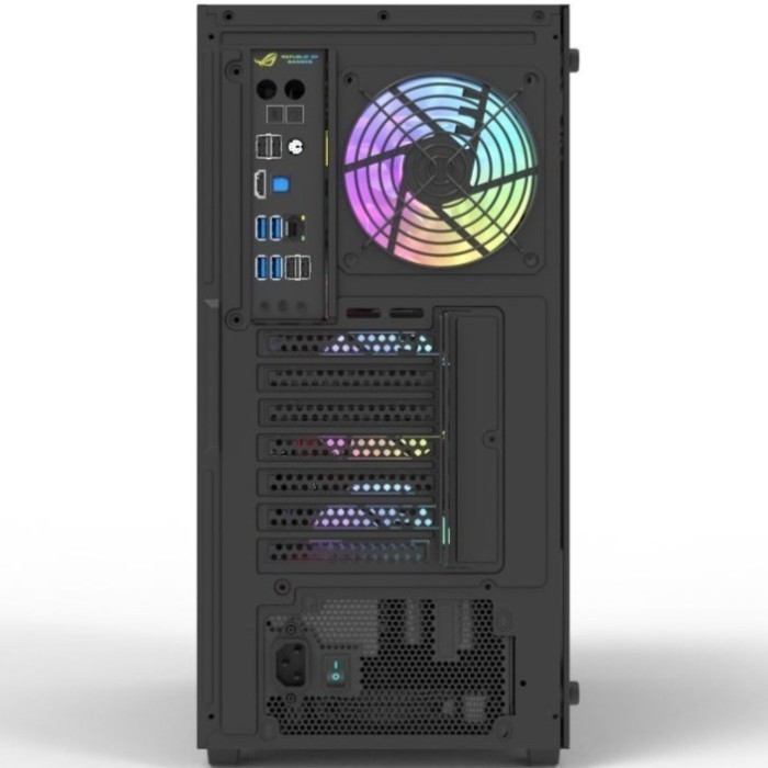 Darkflash Dk260 Air White Atx + 4 Fan Argb