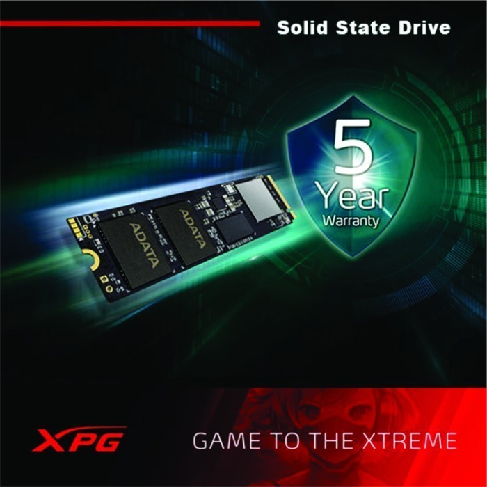 Ssd Adata Xpg Gammix S70 Blade 1Tb - Ssd M.2 Pcie Nvme Gen4X4