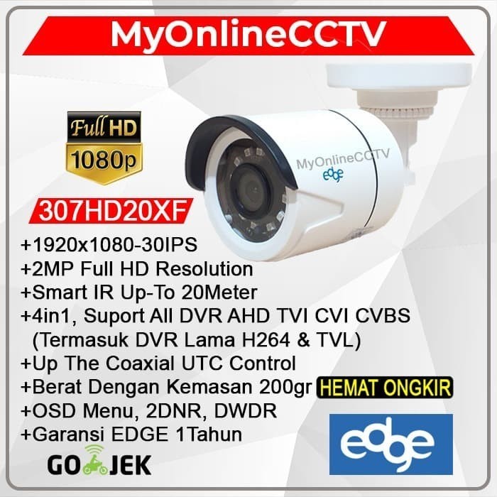 Paket 2 Kamera Cctv Outdoor Ekonomis Camera Online Android Iphone