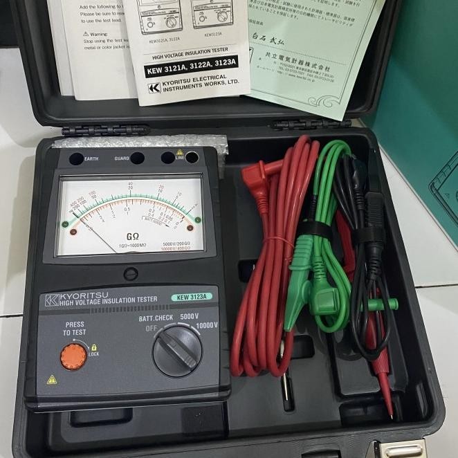 Kyoritsu 3123A Insulation Tester Ori