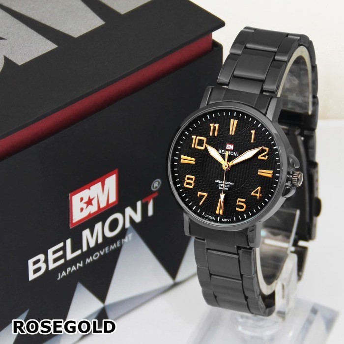 Jam Tangan Wanita Rantai Belmont Bm 6006 New