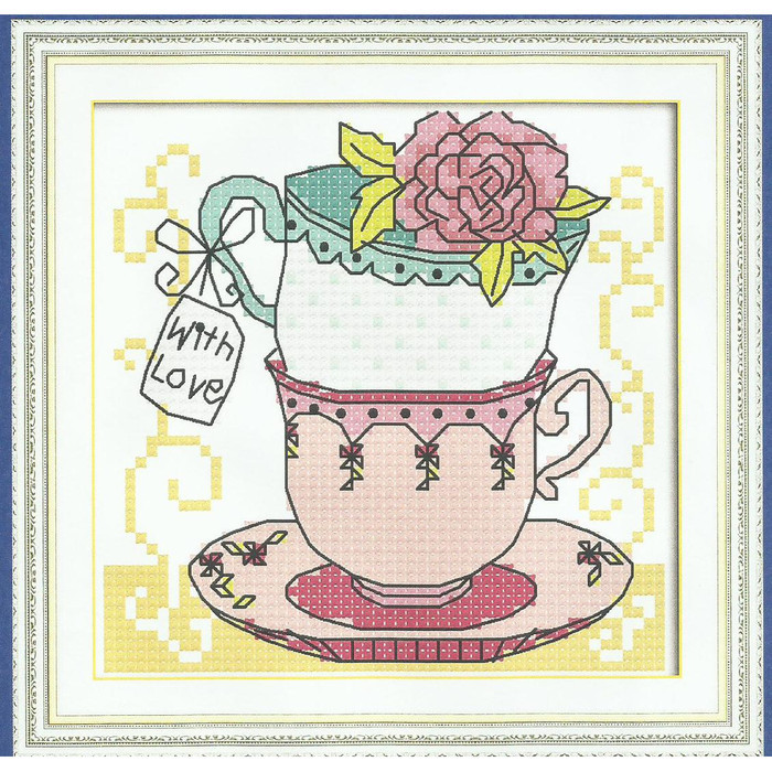 

Paket Kristikcross Stitch Pola Di Kain J357