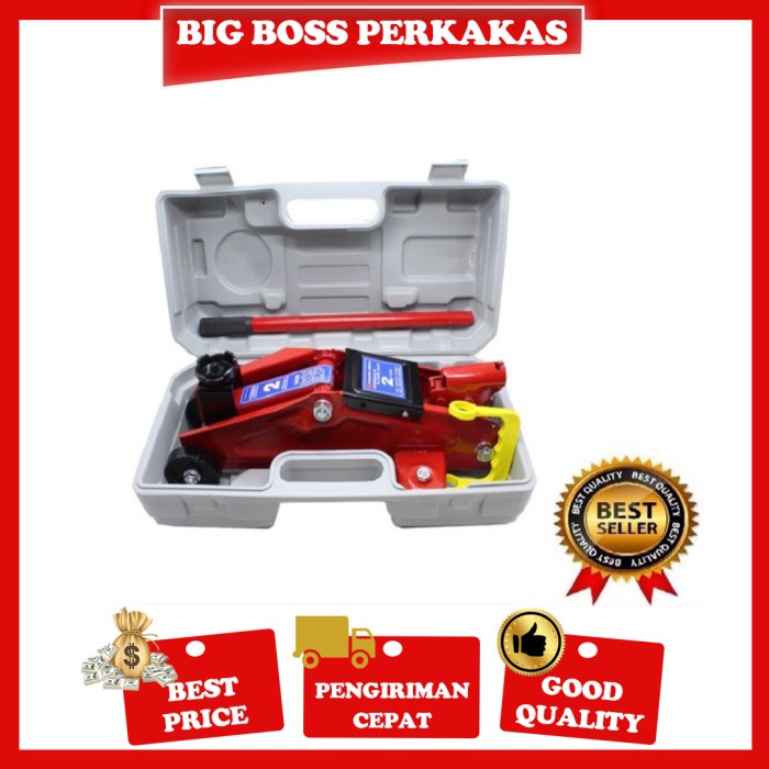 Werkline Dongkrak Buaya 2 Ton Hidrolik / Hydraulic Floor Jack