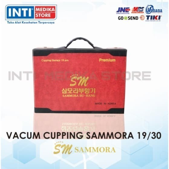 Sammora - Cupping Kit Premium Isi 19 Alat Terapi Bekam Kop Angin Termurah Terlaris Promo