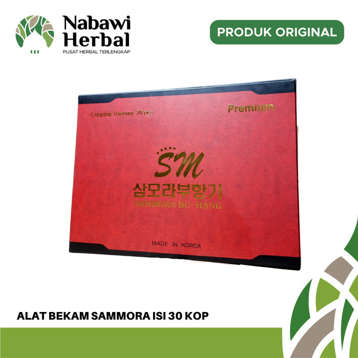 Alat Bekam Sammora Box Merah Sammora Isi 12 Kop / 19 Kop / 30 Kop Termurah Terlaris Promo