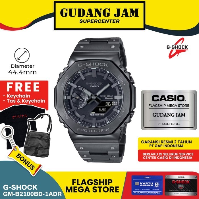 Gshock Gm-B2100Bd-1Adr Gm-B2100 Gmb2100 Garansi Resmi 2 Tahun