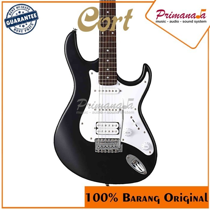 Cort G115 Black G 115 Bk Gitar Elektrik Original