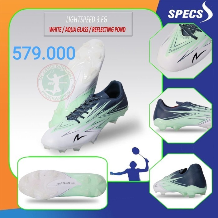 Specs Lightspeed 3 Fg Sepatu Bola Original