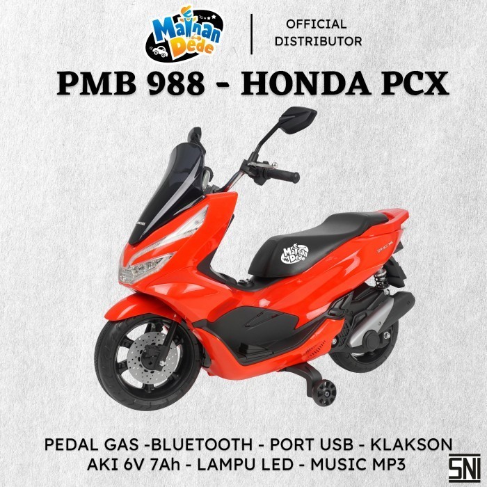 Motor Aki Anak Pmb 988 Honda Pcx Lisensi Termurah Terlaris Promo