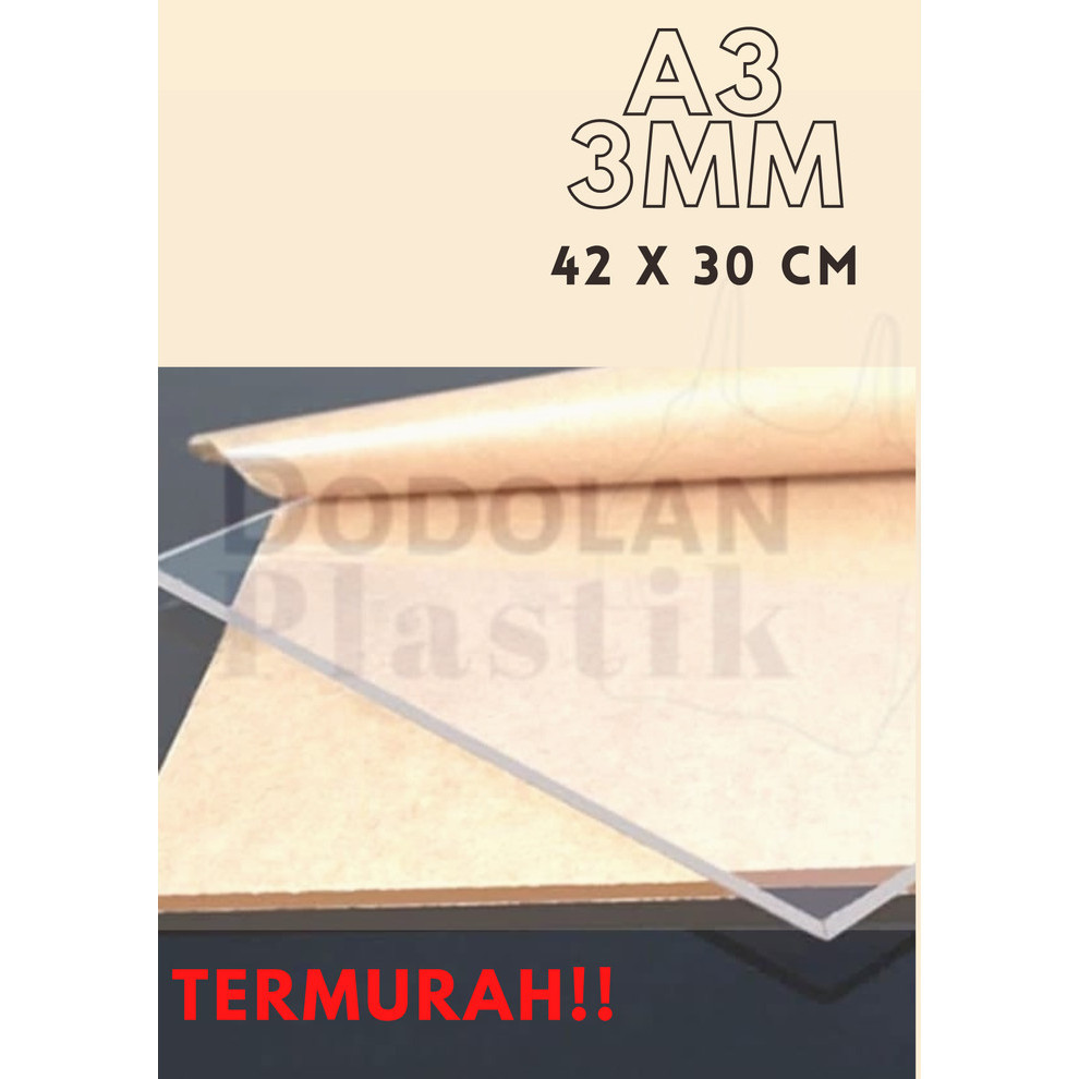 

Akrilik lembaran A3 3MM