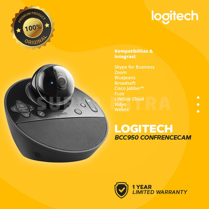 Logitech Bcc950 / Bcc 950 Conference Cam Termurah Terlaris Promo