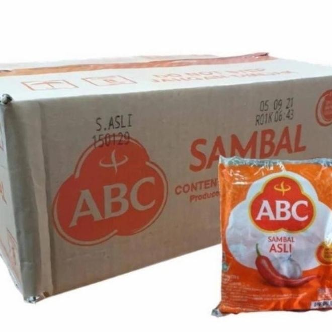 

Sambal ABC Sachet Stick Saos 8gr 1 Dus / Karton Isi 21 Pak H24M