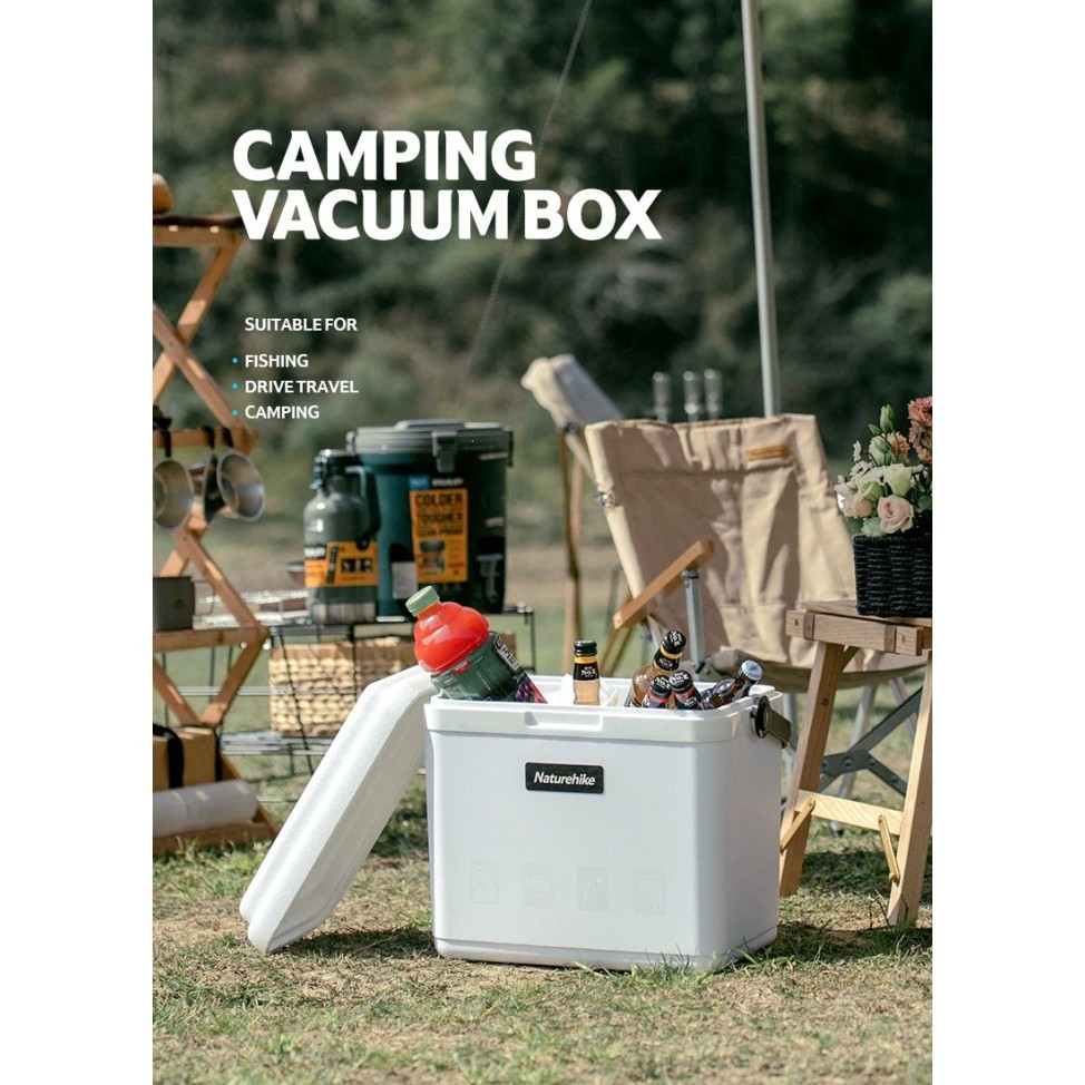 Cooler Box Naturehike Nh20Sj021 Botol Minuman Portable Outdoor Camping