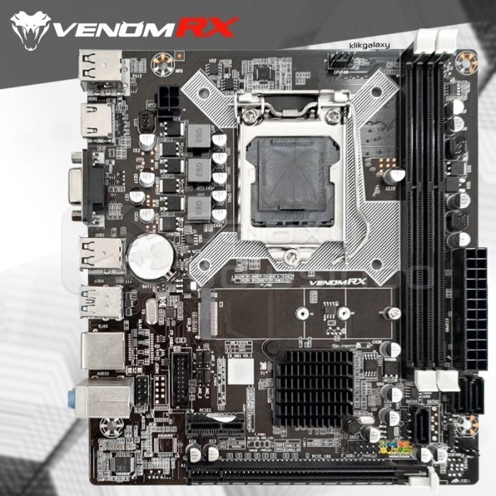 Motherboard Venomrx Intel H81 Lga1150 Venomrx H81 Lga 1150 Termurah Terlaris Promo