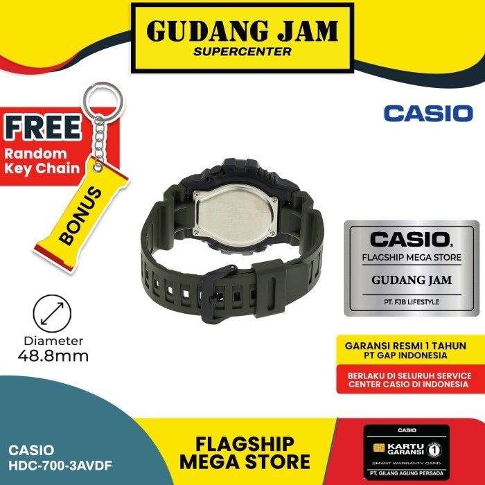 Casio General Hdc-700-3Avdf Hdc-700-3A Hdc-700 Hdc700 Termurah Terlaris Promo
