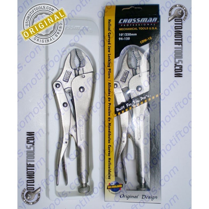 TERBARU - Tang Buaya 10" Curved Locking Plier CROSSMAN 94-150