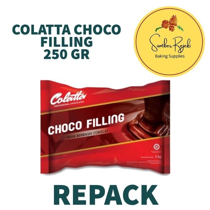 

,,,,,,,] Selai Coklat Colatta / Colatta Choco Filling REPACK 250 GR