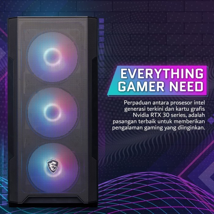 Msi X Imba I7-12700F Rtx 4060 Ti 16Gb Rakitan Gaming Pc