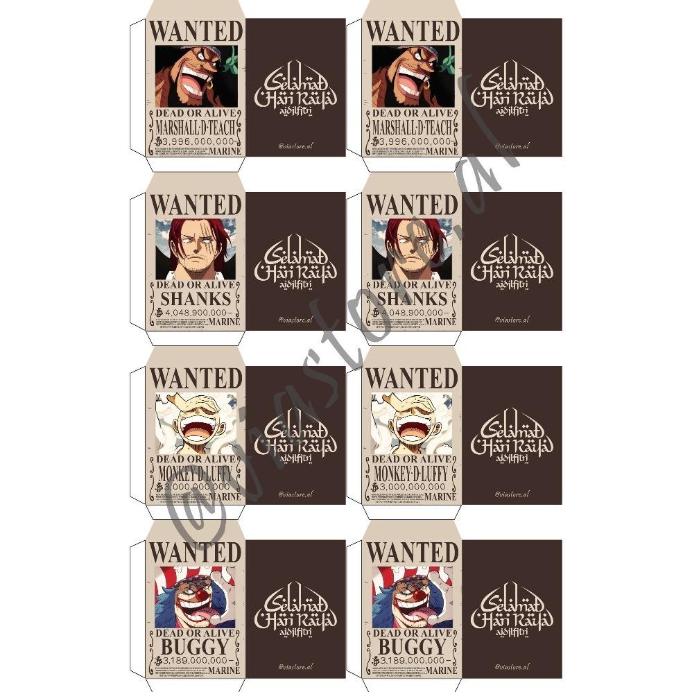 

Hot Sale Amplop / Angpao Lebaran Motif Onepiece Bounty Terbaru Harga Discount