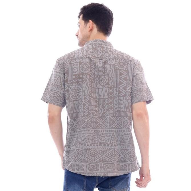 Spyderbilt Kemeja Lengan Pendek Pria Stemi Koko Planet Surf