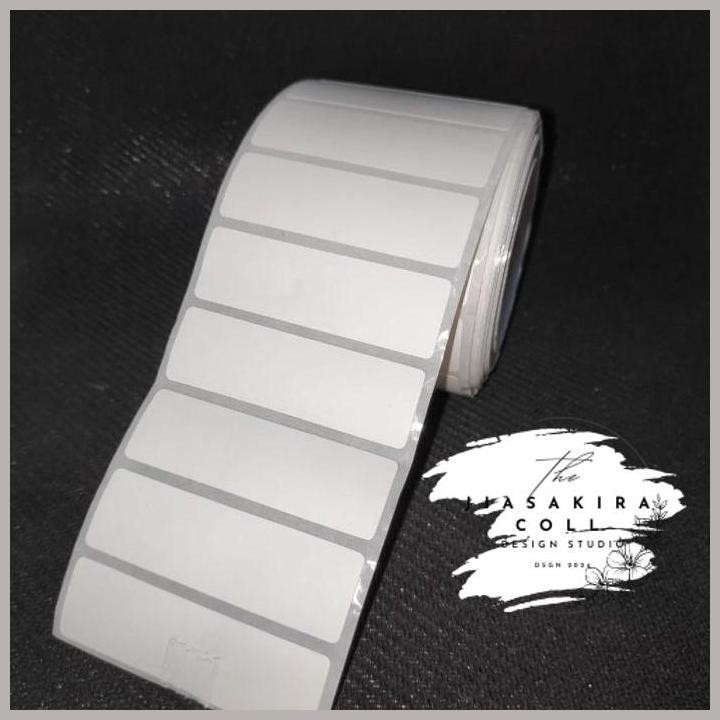 

DIJAMIN GRATIS ONGKIR KERTAS LABEL THERMAL 50X15MM KERTAS STICKER THERMAL (1000PCS) /BB !!
