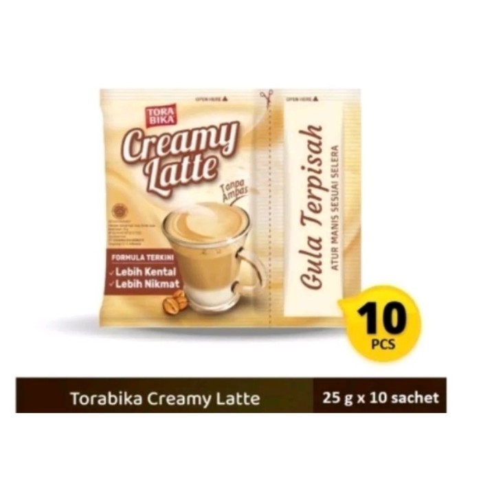 

kopi torabika creamy latte renceng