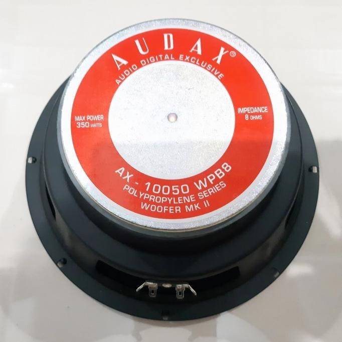 Original AUDAX 10050 SPEAKER 10 INCH WOOFER AUDAX AX 10050 WPB8 350w