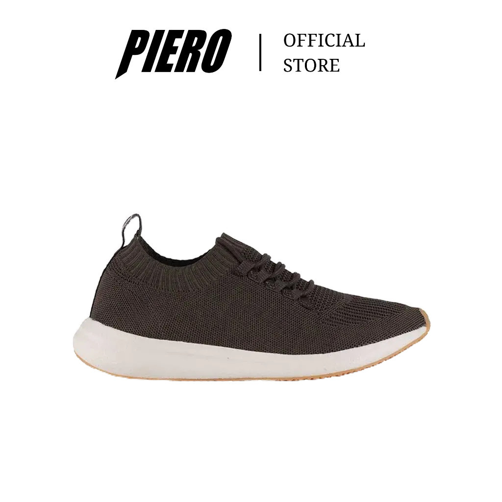 PIERO SEPATU SNEAKERS PRIA TERRASOCKS EVO OLIVE P20703
