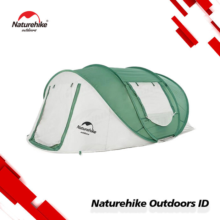 Tenda Otomatis Naturehike Cnh22Zp006 Hand Throw Automatic Tent 3-4P