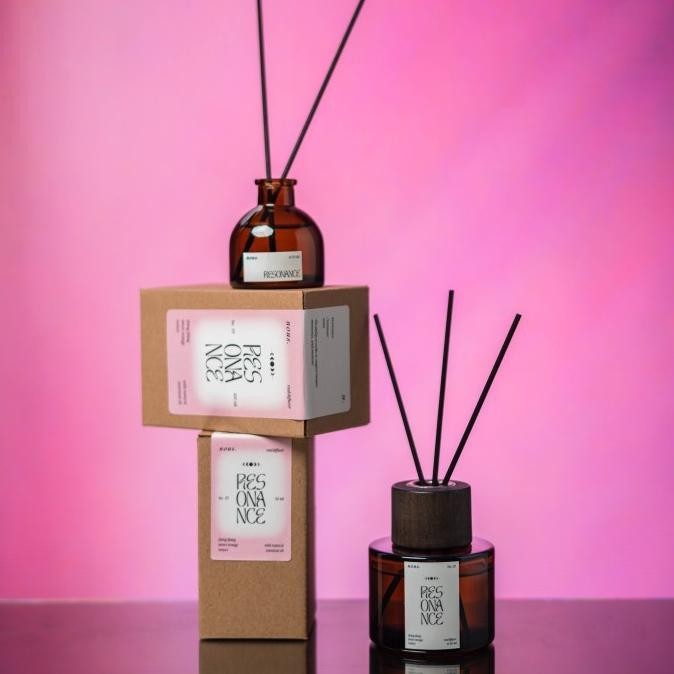 Resonance Reed Diffuser | Nous | Ylang Ylang, Sweet Orange, Vetiver