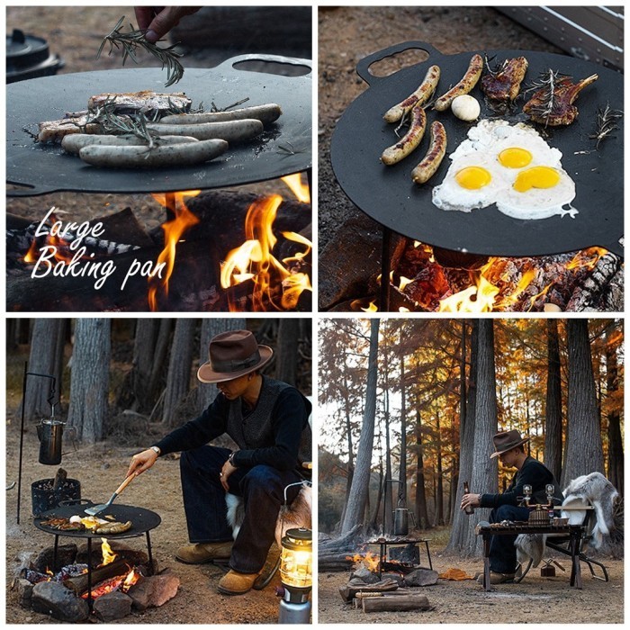 Grill Pan Naturehike Nh20Sk003 Iron Bbq Pan