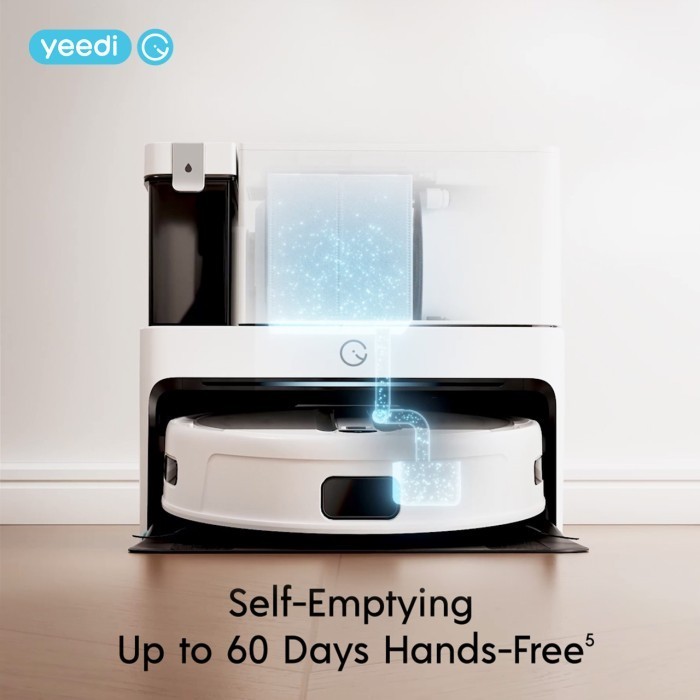 Yeedi Cube Robot Vacuum Cleaner Mop With Self Emptying Washing Station