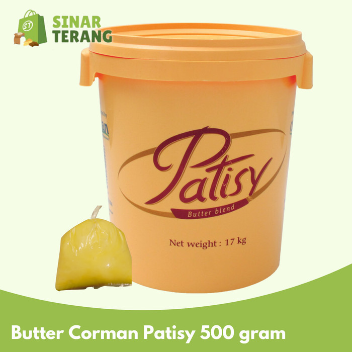 

Butter Corman patisy repack 500gram / GROSIR EMBER / Pail